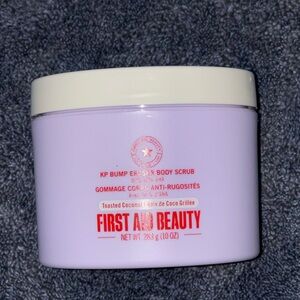 First Aid Beauty KP Bump Eraser Body Scrub with 10% AHA in the Toasted Coconut